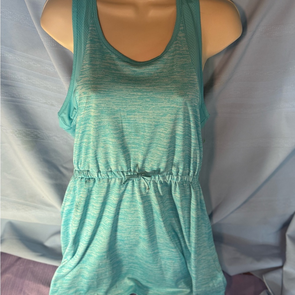 Xersion Teal Kids One Piece Bodysuit size girls xl
